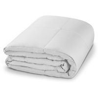 Laura Hill Weighted Blanket Heavy Kids Quilt Doona 5Kg - White