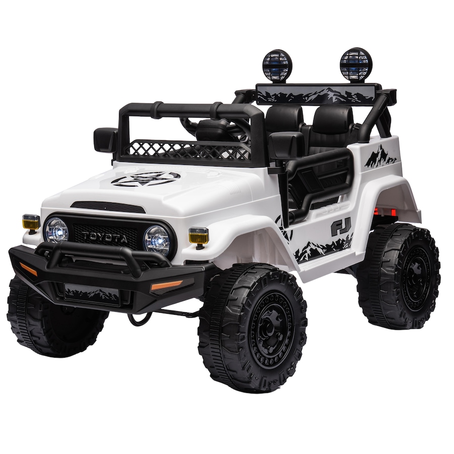 Kahuna Licensed Toyota Electric Kids Ride-on Car Fj Cruiser - White