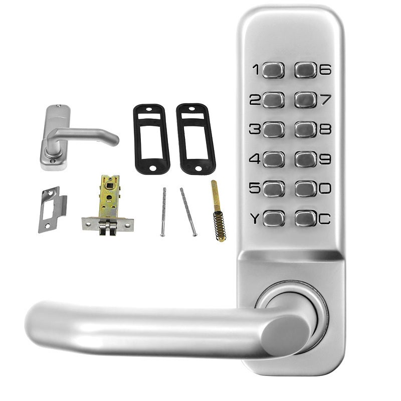Digital Security Door Lock Push Button Keyless Handles Locks Entrance Entry
