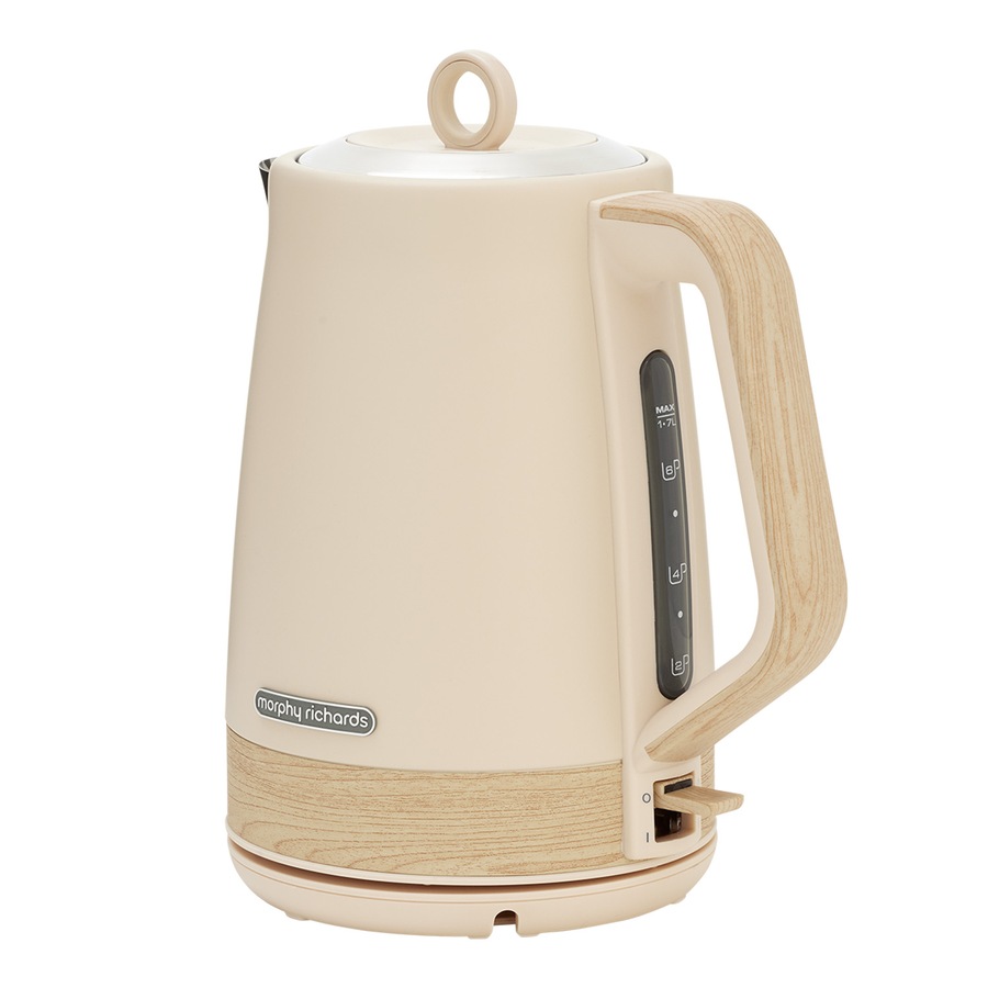 Morphy Richards Essence Scandi 1.7L Electric Kettle w/ Swivel Base BPA-Free Boil-Dry Protection & Scandinavian Design