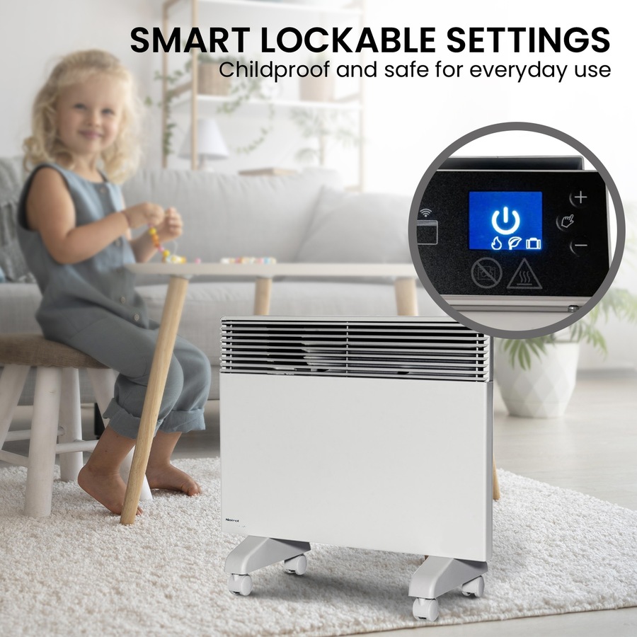 Noirot 7358-5TPRO Spot Plus Refurbished Electric 1500W Panel Heater with Wi-Fi Timer
