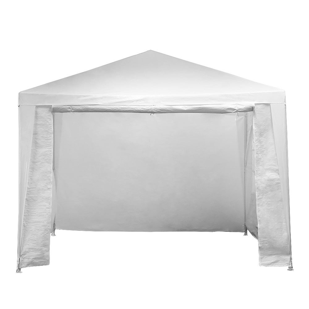 New White 3x3 Gazebo Party Tent Event Marquee Awning Outdoor Pavilion Canopy