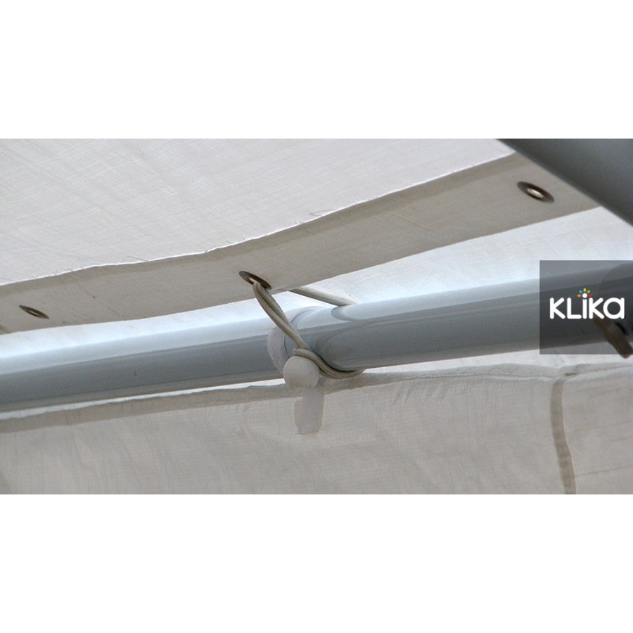 New White 4x8 Gazebo Party Wedding Tent Event Shade Marquee Outdoor Canopy