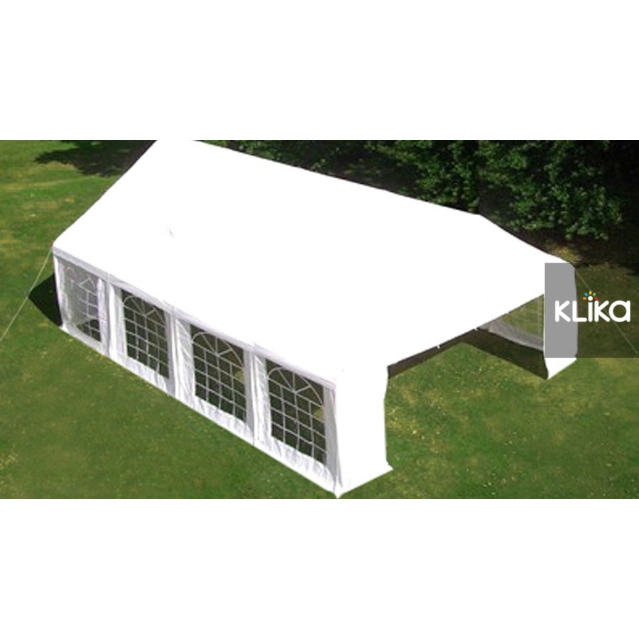 New White 4x8 Gazebo Party Wedding Tent Event Shade Marquee Outdoor Canopy