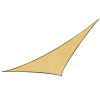 Wallaroo 7m x 7m x 7m Outdoor Sun Shade Sail Canopy - Sand Cloth Triangle