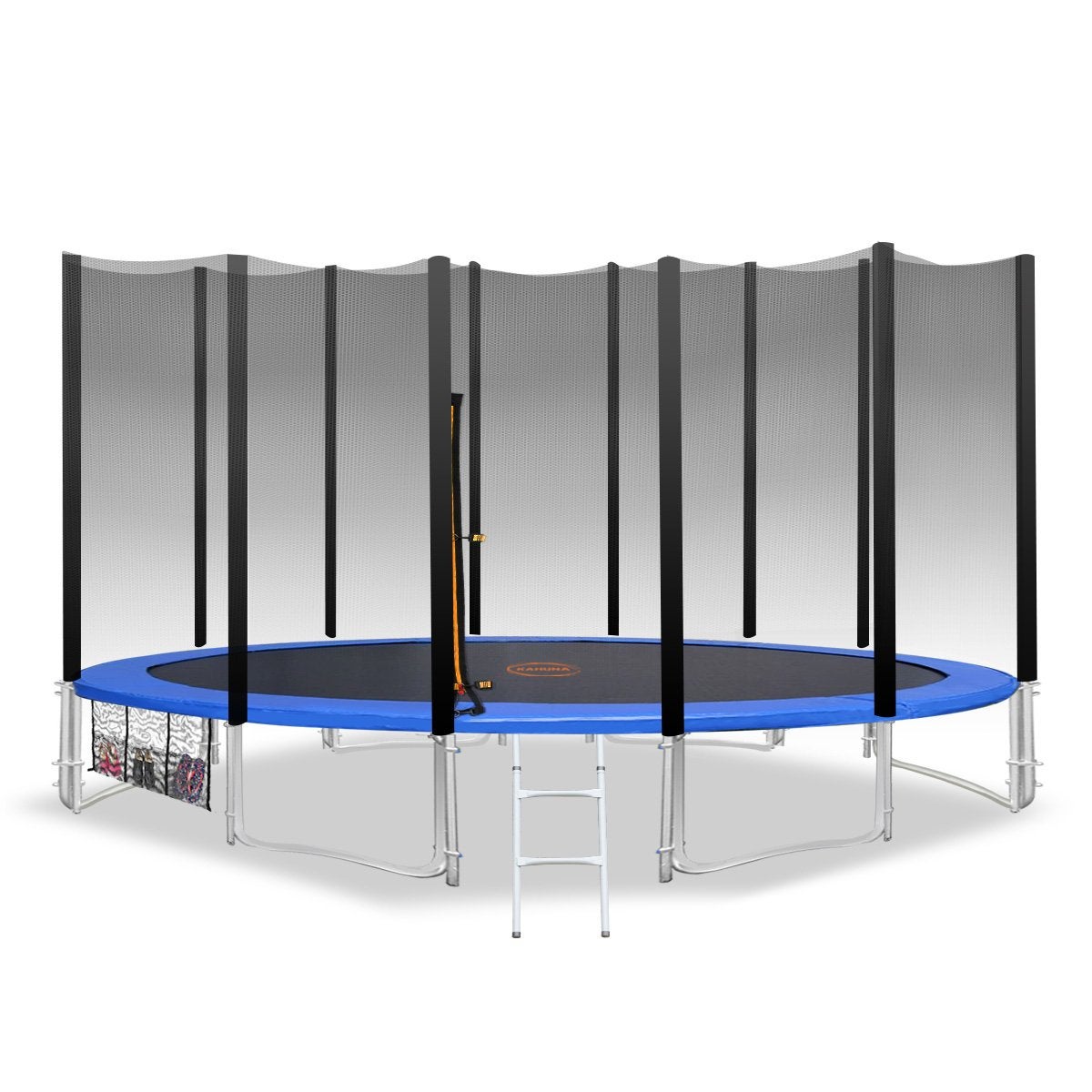 Blizzard 14 Ft Trampoline With Net - Blue