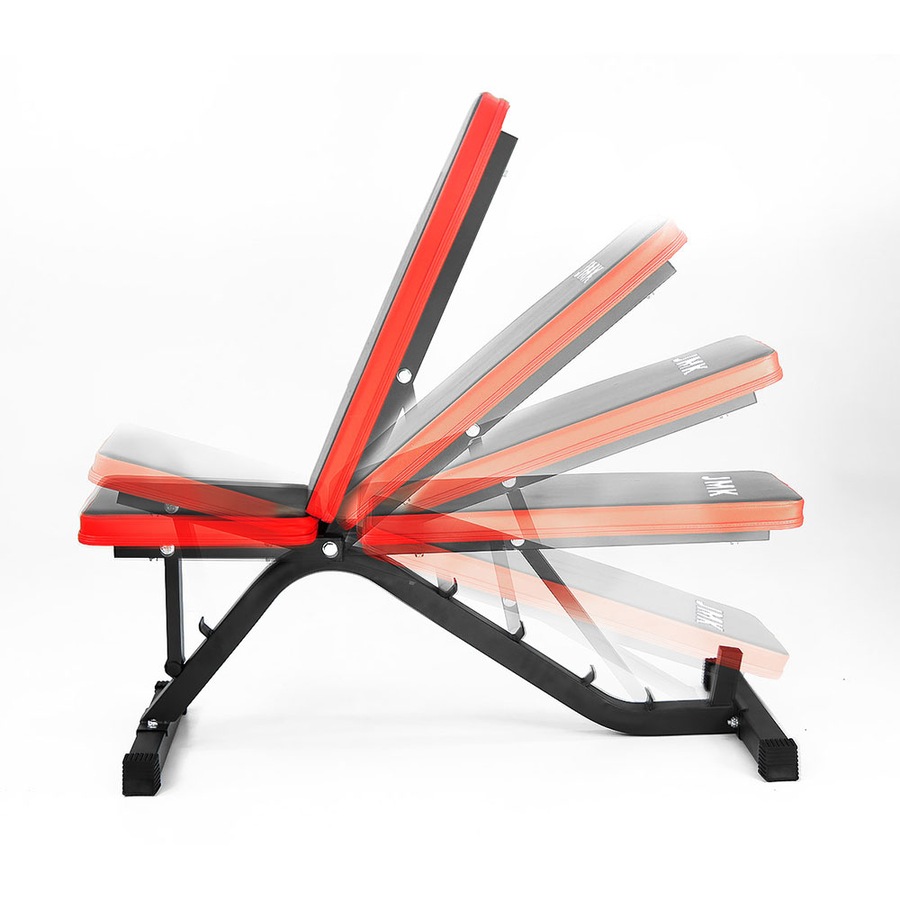 Powertrain Adjustable Flat Incline Decline Home Gym Weight Bench Press Exercise Fitness Fid