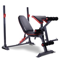 Powertrain Bench Press Home Gym Situp Abs Training Exercise Incline Weight Multi Station