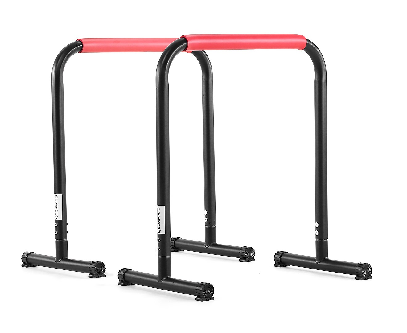 Powertrain Pair Dip Bar Parallette Stand Station Chin Up Push Pull Tower Fitness