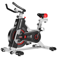 Powertrain Heavy Flywheel Exercise Spin Bike IS500 - Silver