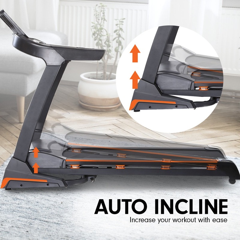 Buy Powertrain V100 Treadmill Running Fitness Exercise Machine Home Gym
