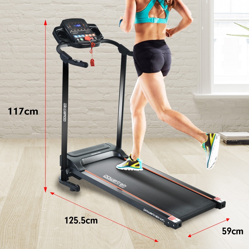 Buy Powertrain V25 Treadmill Running Fitness Exercise Machine Home Gym