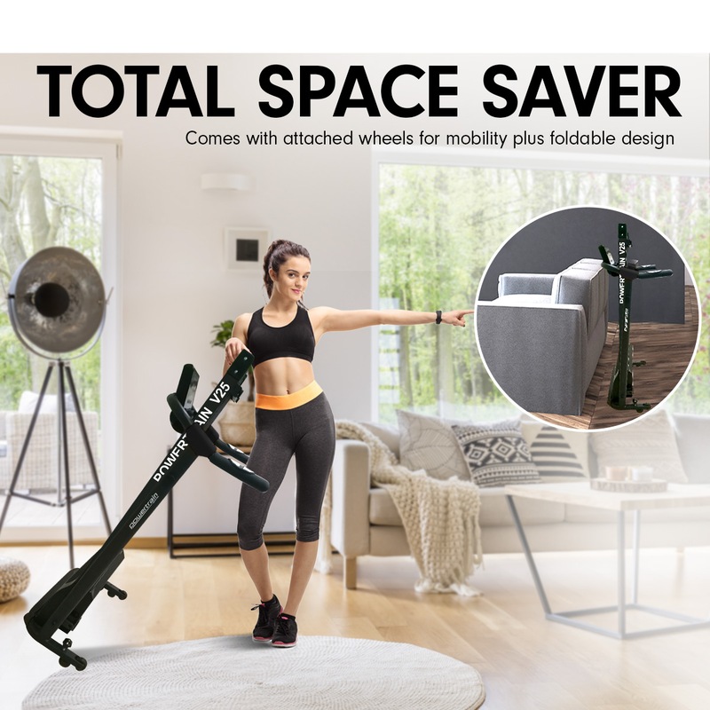 Buy Powertrain V25 Treadmill Running Fitness Exercise Machine Home Gym