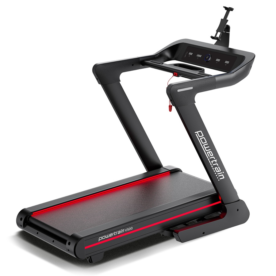 Buy Powertrain V500 Treadmill 3HP Electric Foldable Running Machine ...