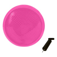 Powertrain Yoga Stability Disc Home Gym Pilate Balance Trainer Wobble Pad Ball Pink