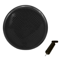 Powertrain Yoga Stability Disc Home Gym Pilate Balance Trainer Wobble Pad Cushion Black