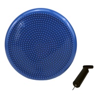 Powertrain Yoga Stability Disc Home Gym Pilate Balance Trainer Wobble Pad Cushion Blue