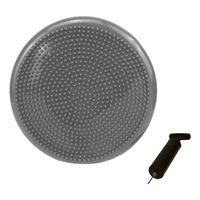 Powertrain Yoga Stability Disc Home Gym Pilate Balance Trainer Wobble Pad Cushion Grey
