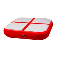 1m Air Track Block Tumbling Mat Gymnastics Exercise - Red