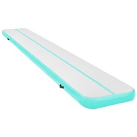 Powertrain 6m Airtrack Tumbling Mat Gymnastics Exercise 20cm Air Track - Green
