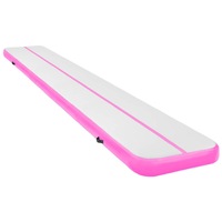 6m Airtrack Tumbling Mat Gymnastics Exercise 20cm Air Track - Pink
