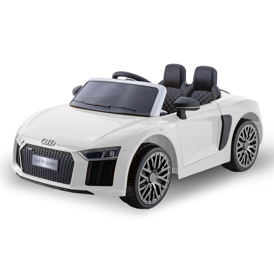 Kahuna Audi R8 Spyder Licensed Kids Ride On Electric Car with Remote Control- White