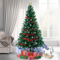 Christabelle Green Artificial Christmas Tree 1.5m Decorations - 550 Tips