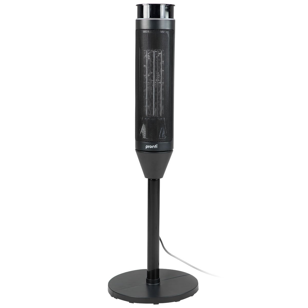 Pronti 2000w Electric Heater Remote Fan Tower Portable Oscillating Ceramic Black