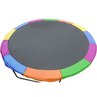 Rainbow 12ft Replacement Reinforced Outdoor Round Trampoline Spring Pad Cover