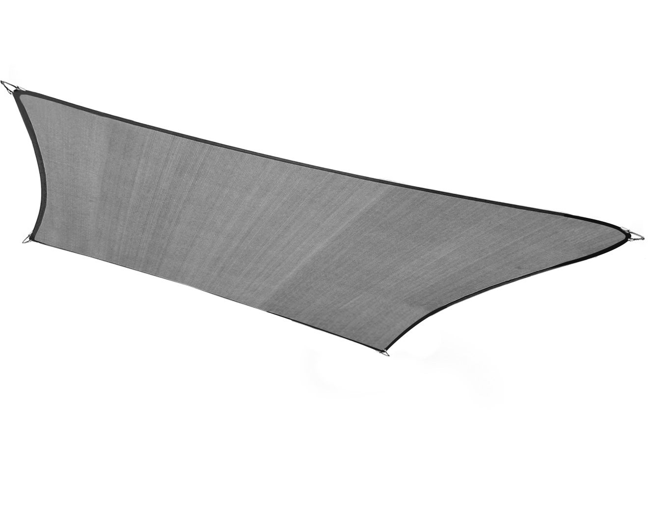 Wallaroo 3m X 2.5m Outdoor Sun Shade Sail Canopy Sailcloth - Grey Cloth Rectangle