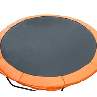 Replacement Trampoline Pad Reinforced Outdoor Round Spring Cover 14ft Orange