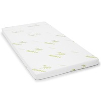 Cool Gel Memory Foam Mattress Topper Bamboo Fabric Cover Ecologic Single 8cm
