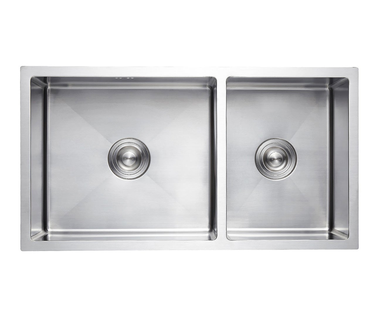 715x450mm Handmade Stainless Steel Undermount Topmount Kitchen Laundry Sink 304