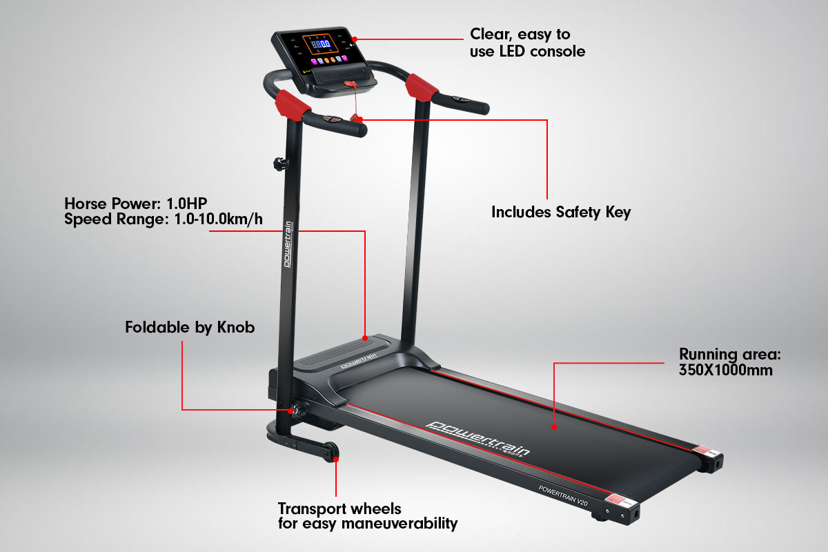 powertrain v100 treadmill