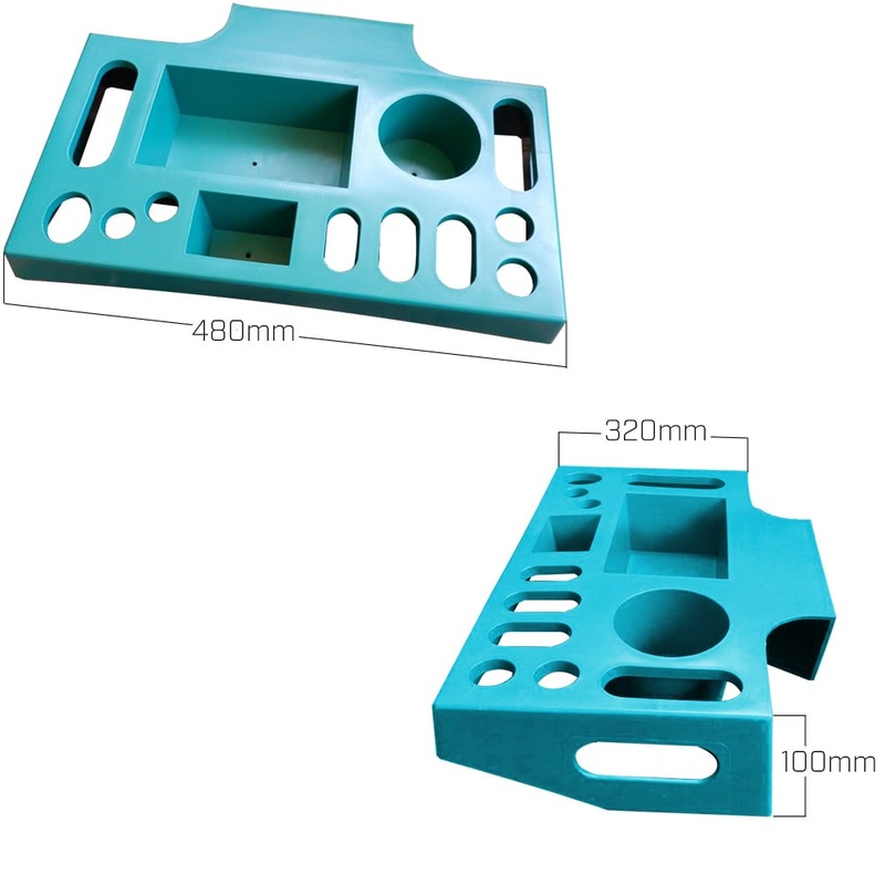 Buy Vass Garden Wheelie Bin Caddy Tool Storage Trolley Rack Tray