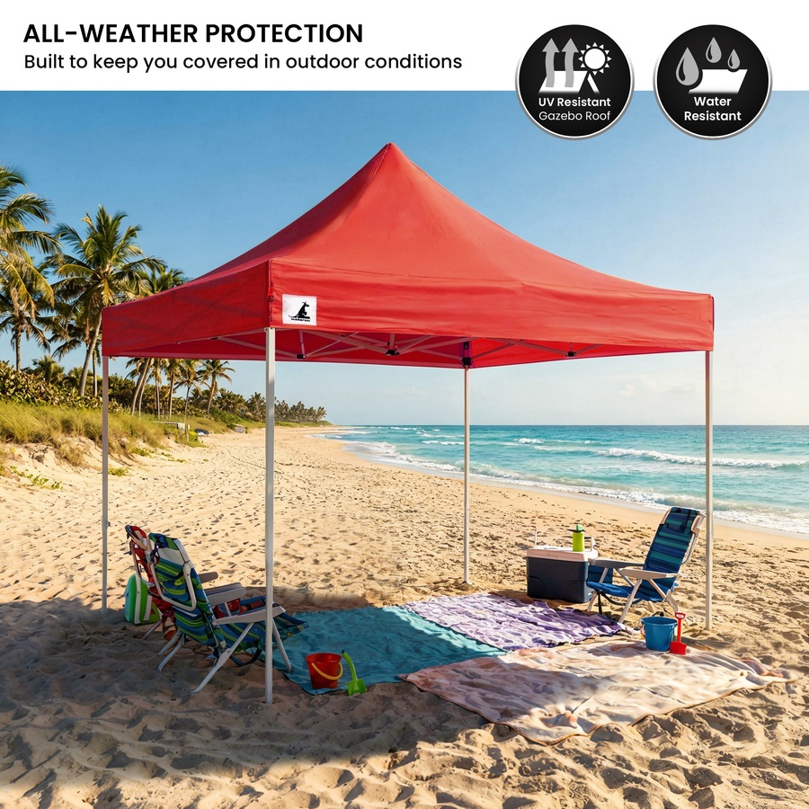 Wallaroo 3x3m Pop-up Outdoor Gazebo Market Tent Shade Folding Canopy Event