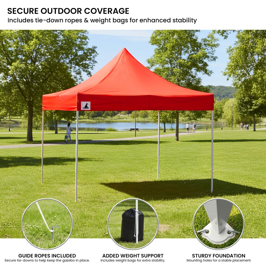 Wallaroo 3x3m Pop-up Outdoor Gazebo Market Tent Shade Folding Canopy Event