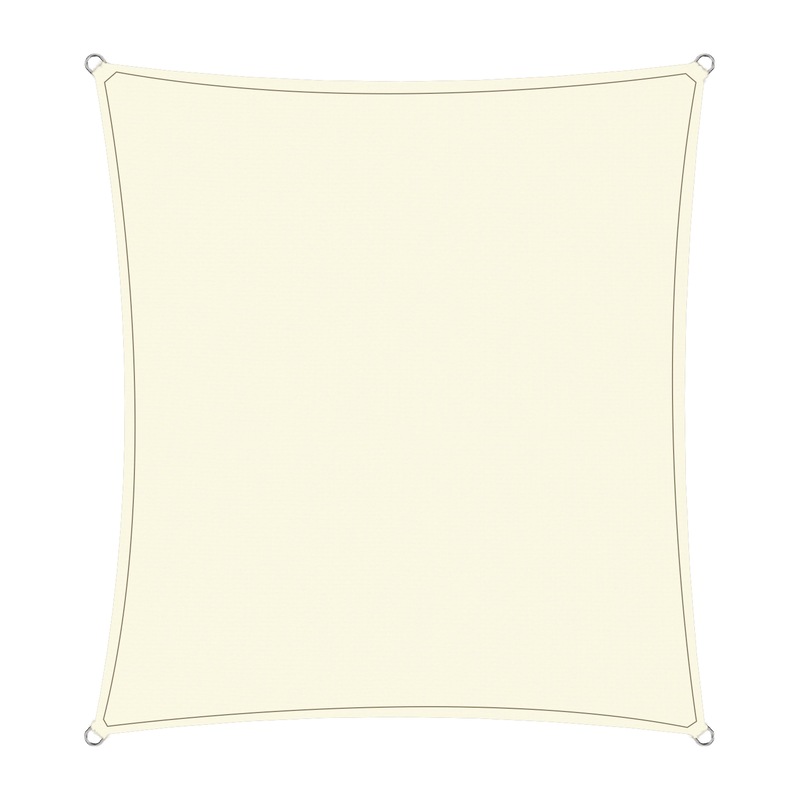 Buy Wallaroo Waterproof Outdoor Shade Sail Canopy Sun Cloth Square 5x7M MyDeal