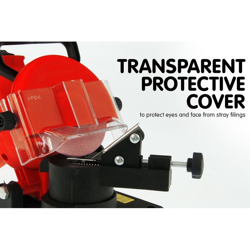 New Pro Bench Mount Electric Chainsaw Sharpener Chain Saw Grinder MyDeal