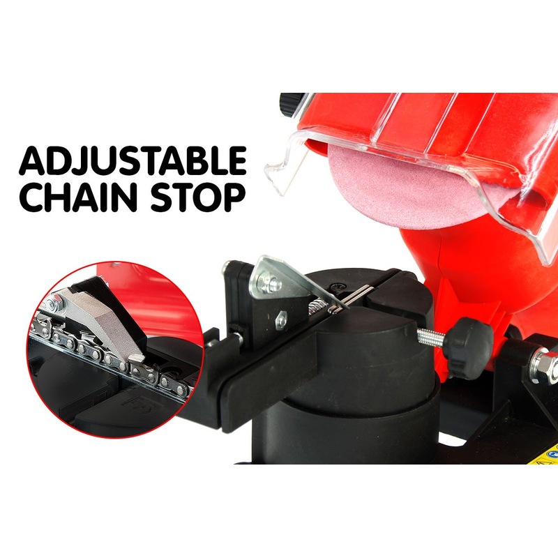 New Pro Bench Mount Electric Chainsaw Sharpener Chain Saw Grinder MyDeal