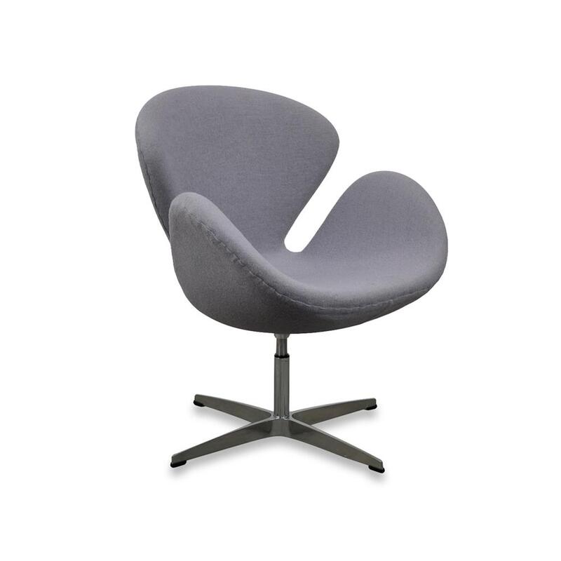 Swan Lounge Chair - Arne Jacobsen Replica - Premium Wool ...