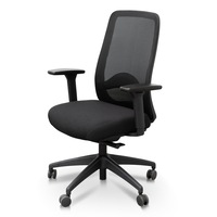 Donny Mesh Ergonomic Office Chair - Black