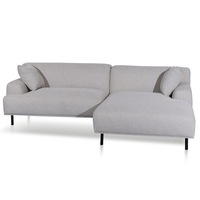 Jasleen Right Chaise Sofa - Sterling Sand