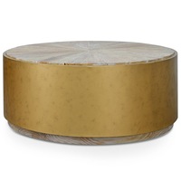 Melvin 1m Round Elm Coffee Table