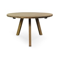 Nena Reclaimed 1.25m Round Wooden Dining Table