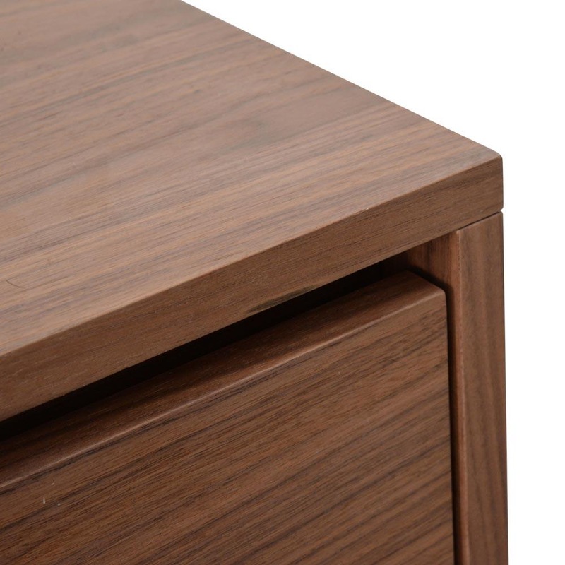 Penley Wooden Bedside Table Walnut Buy Bedside Tables 1280004343