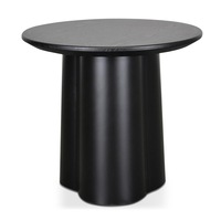 Polly Round Side Table - Black