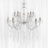 Allure Chandelier 12 Light - Chrome
