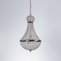 Palace Empire Chandelier - Antique Brass