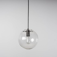 Ariana Glass Pendant Light - Pearl Black